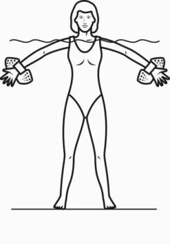 Thera-Band® Aquafins 7 Thera-Band® Aquafins -Wassersport Lieferungen W8005 02 ecommerce