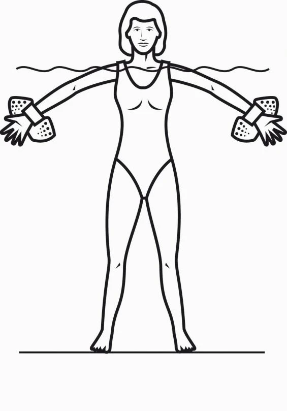 Thera-Band® Aquafins 5 Thera-Band® Aquafins – Bild 3